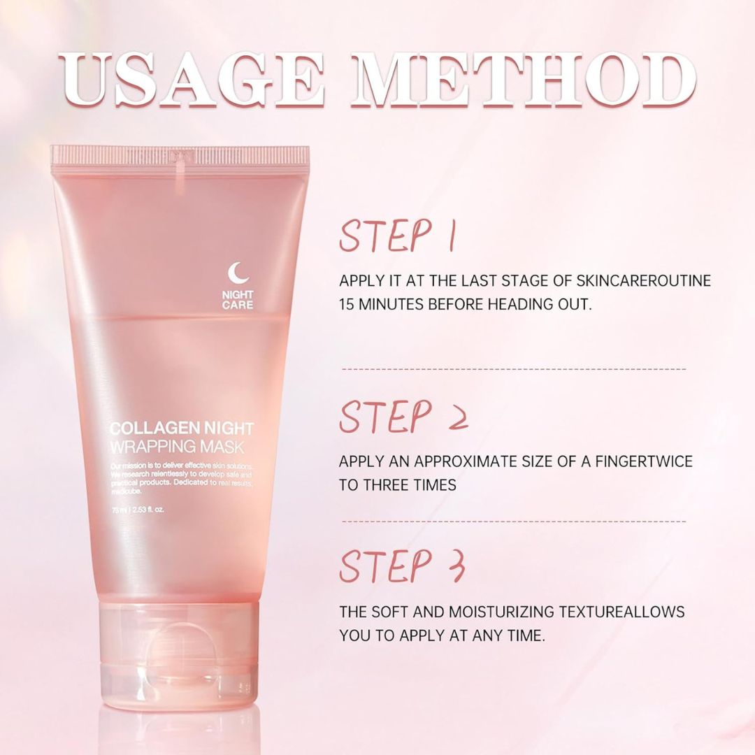 GlowLush™ Collagen Sleep Mask