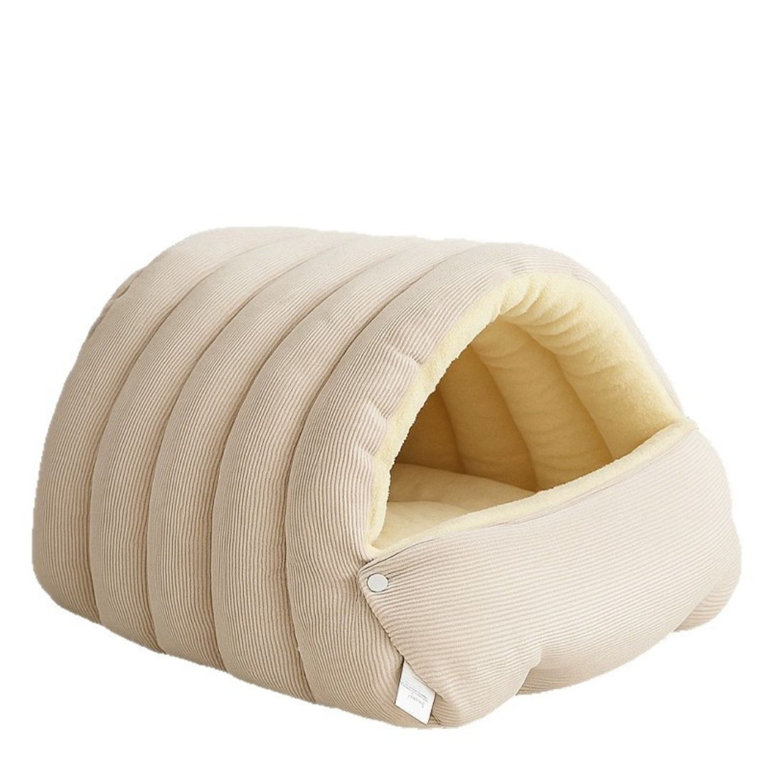 PawHaven™ Cozy Cave Bed